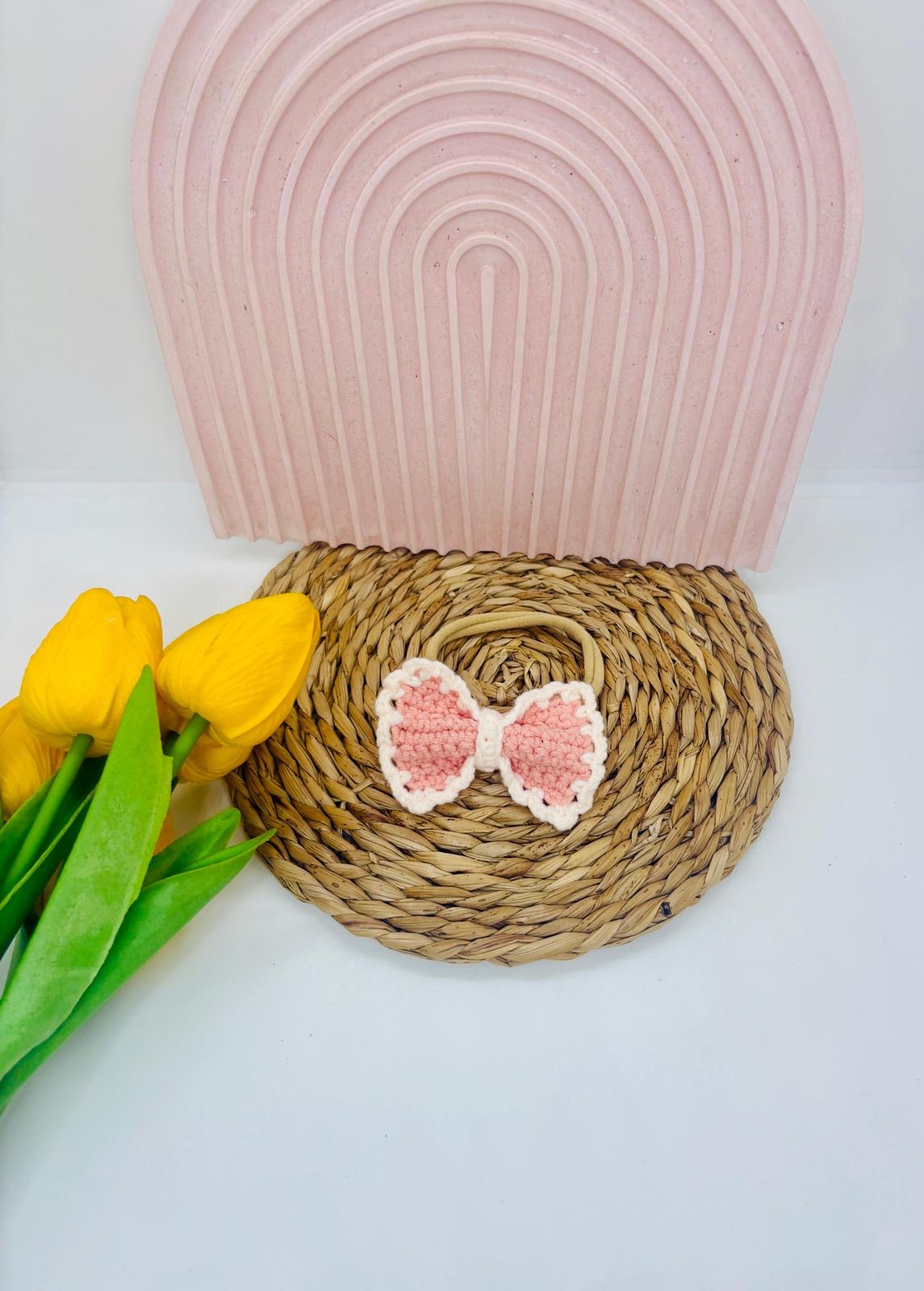Roselle Lace Bow Baby headband