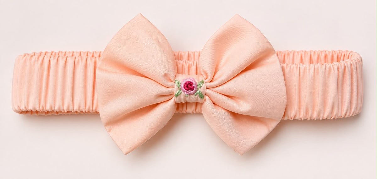 Peach Belle Rose Romper