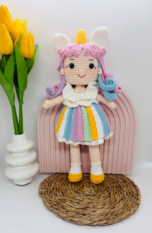 Aurora Unicorn Doll