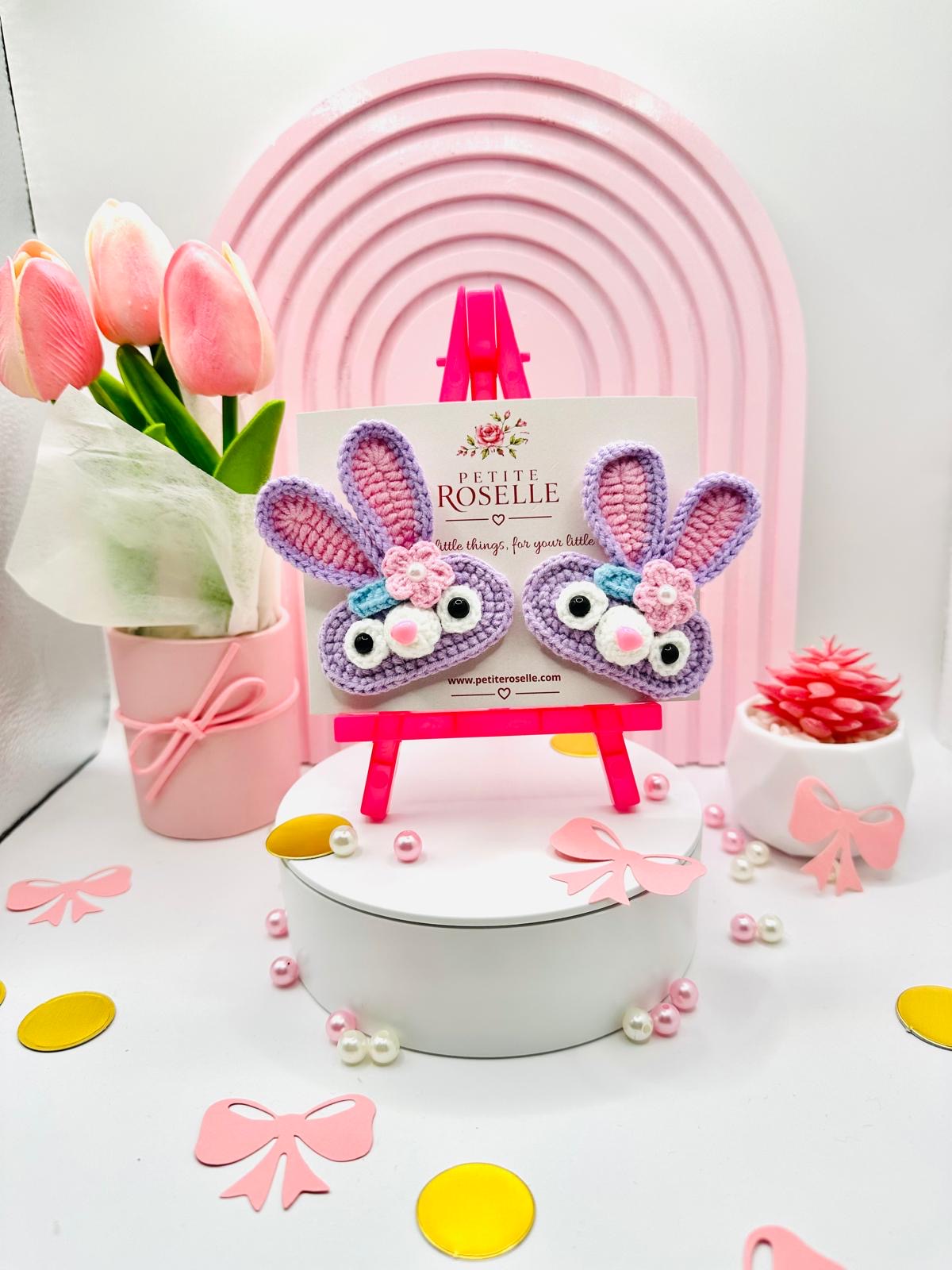 Lavender Bunny (Pair)