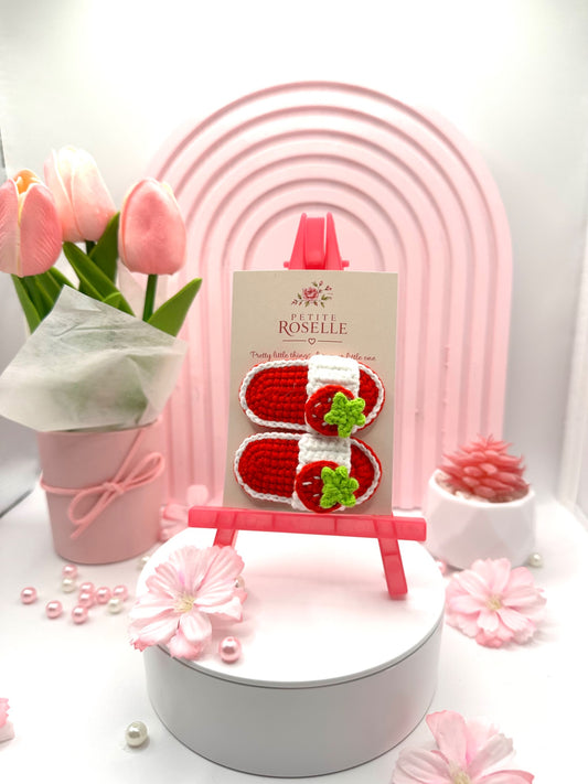 Sweet Strawberry Slider Clip