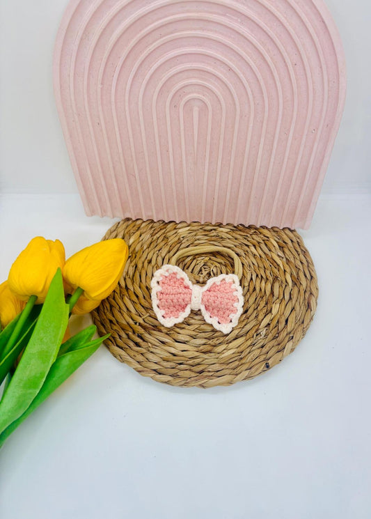 Roselle Lace Bow Baby headband